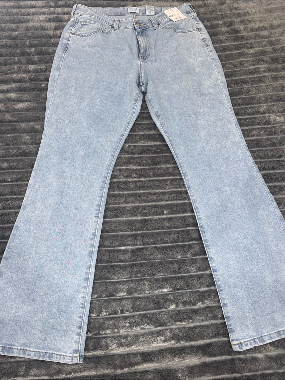 Time and Tru Light Blue Women's Flare Jeans